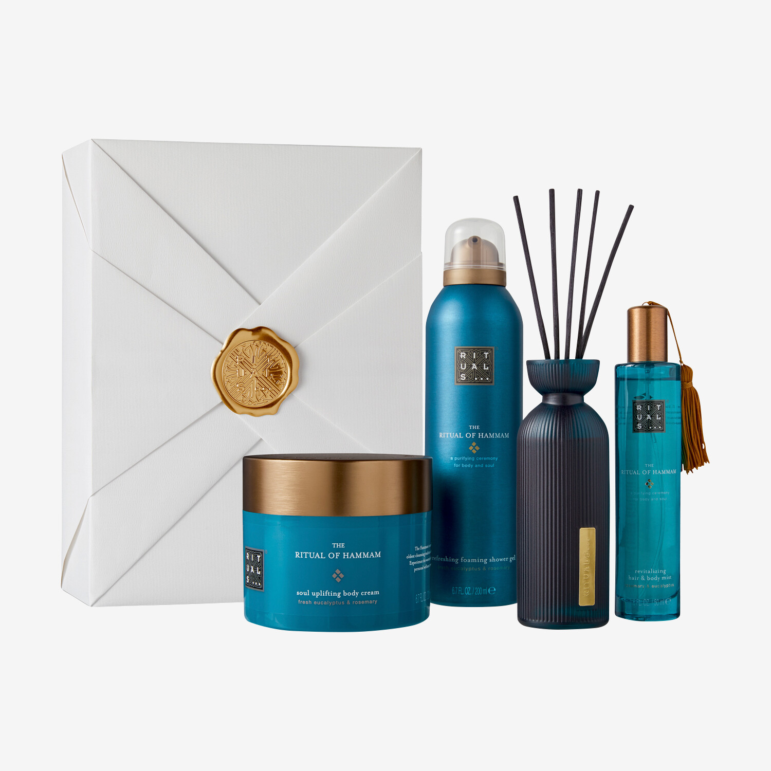 Soin du corps: RITUALS OF HAMMAM Purifying Collection-COFFRET 4p