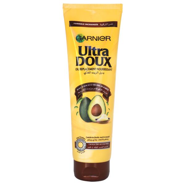 Soin cheveux à l'huile d'avocat et beurre de Karité Ultra Doux de Garnier -  200ml